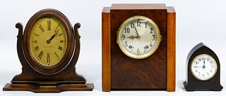 Seth Thomas Mantel and Alarm Clock Assortment