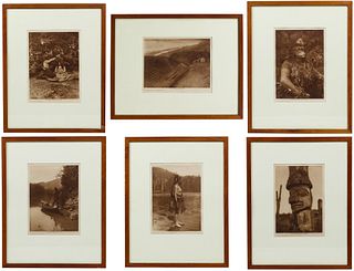 Edward S. Curtis Native American Framed Photographic Print Assortment