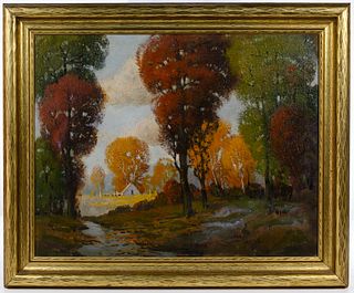 Ernest Fredricks (American, 1877-1959) Oil on Canvas