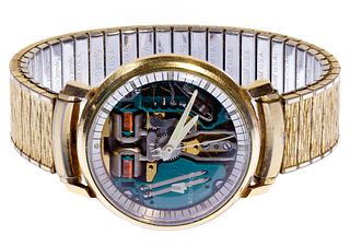 Bulova Accutron 'Spaceview' Skeleton Wrist Watch