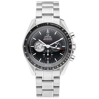 OMEGA SPEEDMASTER PROFESSIONAL 02:56 GMT MOONWATCH APOLLO 11 40TH ANNIVERSARY LIMITED EDITION CHRONOGRAPH . STEEL