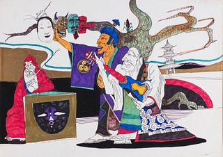 Hiroshi Nakaema - Two drawings
