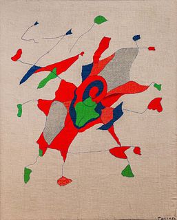 Giulio Turcato (Mantova 1912-Roma 1995)  - Composition, 1979
