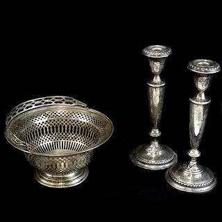 Three (3) Sterling Silver Tableware