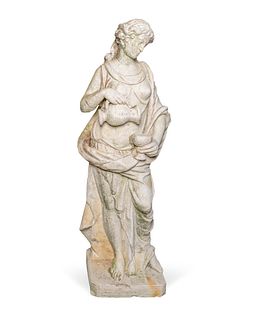 A Neoclassical Cast Stone Figure