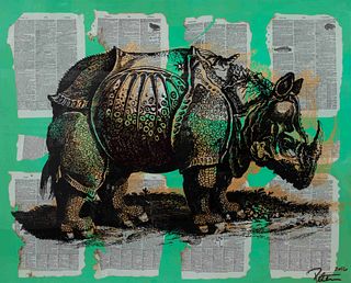 Peter  Tunney (American, b. 1961) Rhino, 2016