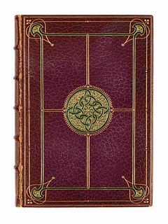 [BRENTANO'S BINDING] -- [RUBAIYAT]. FITZGERALD, Edward. Rubaiyat of Omar Khayyam. London: Macmillan and Co., 1907.
