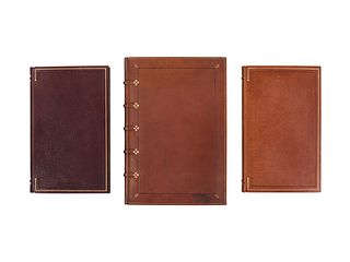 [MONASTERY HILL BINDING & KELLIEGRAM BINDING]. A group of 3 works, comprising: