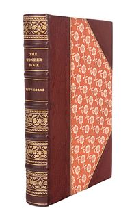 [MOUNTENEY BINDING]. HAWTHORNE, Nathaniel (1804-1864). Wonder Book for Girls and Boys. Walter Crane, illustrator. Boston: Houghton MIfflin & Company, 
