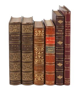 [AMERICAN LITERATURE]. A group of 5 works in 6 volumes, comprising: