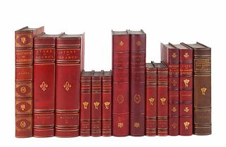 [NAPOLEON]. A group of 8 works, most bound by the Monastery Hill Bindery, comprising: