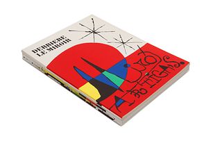 [ARTIST'S BOOKS] --[DERRIERE LE MIROIR - MIRO]. A group of 6 Joan Miro issues, comprising:
