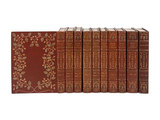 [BINDINGS]. HORACE (65-8 B.C.). The Odes & Epodes of Horace. Boston: The Bibliophile Society, 1901-1904. LIMITED EDITION.