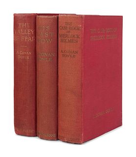 DOYLE, Arthur Conan, Sir (1859-1930). A group of 3 works, comprising: 