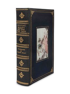 [ILLUSTRATED BOOKS]. DULAC, Edmund (1882-1953), illustrator. -- QUILLER-COUCH, Arthur, Sir (1863-1944). The Sleeping Beauty and Other Fairy Tales. Lon
