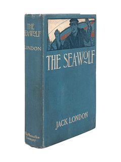 LONDON, Jack (1876-1916). The Sea-Wolf. New York and London: The Macmillan Company and Macmillan & Co., Ltd. 1904. FIRST EDITION.