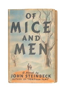 STEINBECK, John (1902-1968). Of Mice and Men. New York: Covici Friede Publishers, 1937. FIRST EDITION.