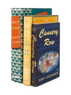 STEINBECK, John (1902-1968). A group of 3 works, comprising: 