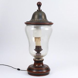 LARGE HURRICANE LAMP