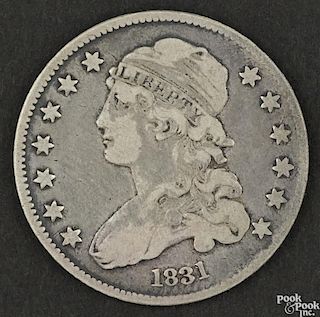 Cap Bust quarter, 1831, F.