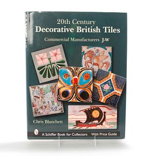 BOOK, 20TH CENTURY DECORATIVE BRITISH TILES, J-W