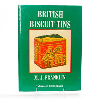 BOOK, BRITISH BISCUIT TINS BY M.J. FRANKLIN