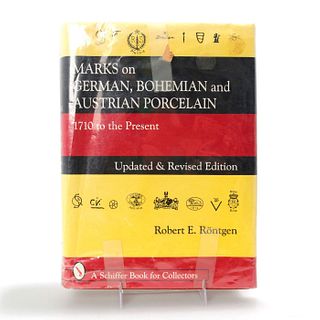 BOOK, MARKS ON GERMAN, BOHEMIAN & AUSTRIAN PORCELAIN