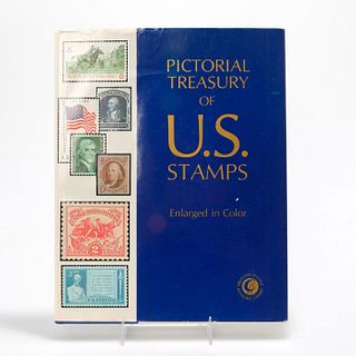 BOOK, PICTORIAL TREASURY OF U.S. STAMPS