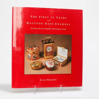 BOOK, THE FIRST 25 YEARS OF HALCYON DAYS ENAMELS