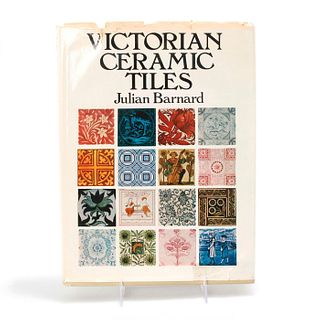 BOOK, VICTORIAN CERAMIC TILES BY JULIAN BARNARD