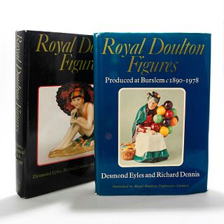 2 BOOKS, ROYAL DOULTON FIGURES 1978 & 1987 EDITIONS