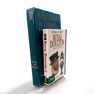 2 BOOKS, ROYAL DOULTON FIGURES, ROYAL DOULTON PRICE GUIDE