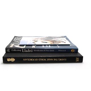3 ILLUSTRATED LLADRO PORCELAIN COLLECTOR BOOKS