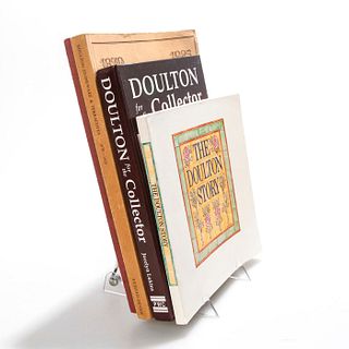 4 ILLUSTRATED DOULTON COLLECTOR BOOKS
