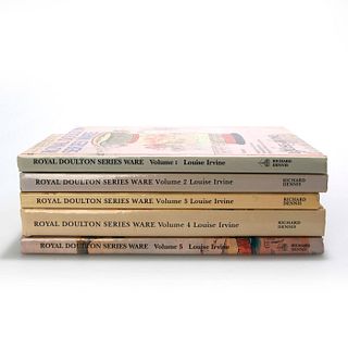 5 VOLUME ROYAL DOULTON SERIES WARE BOOK SET