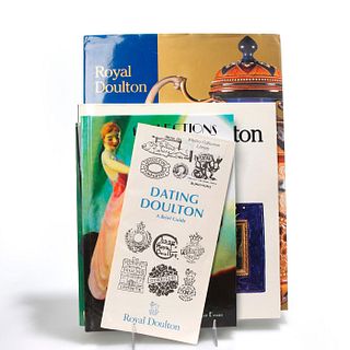 6 ILLUSTRATED DOULTON COLLECTOR BOOKS