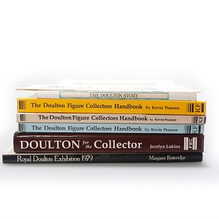 7 ILLUSTRATED DOULTON WARE COLLECTOR BOOKS