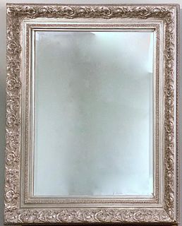Silver Gilt Composition Wall Mirror
