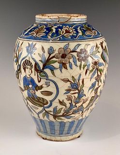 Persian Faience Vase