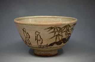 Japanese Figural Tea Bowl