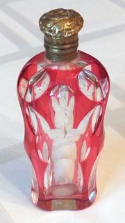 Victorian Glass Scent Bottle