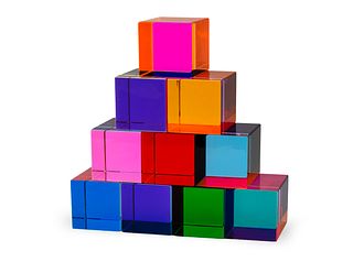 Vasa
(American, b. 1933)
Ten Cubes