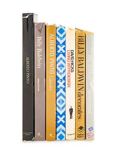 [Interior Design] Seven Hardcover Books on Interior Decorators