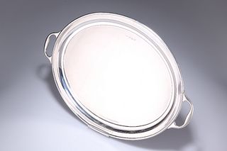 A LARGE GEORGE V SILVER TRAY
 by Joseph Gloster Lt