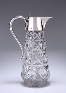 A GEORGE V SILVER-MOUNTED CLARET JUG
 by Goldsmith