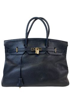 Hermes Birkin Leather Bag