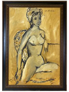 Artist Unknown, Nude Women, Signed Eddie