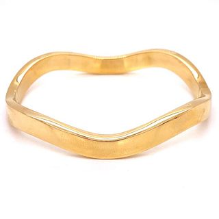 Tiffany Italian Wave 18k Gold bangle