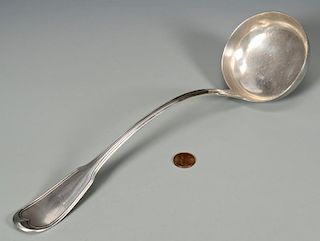 Hyde & Goodrich Coin Silver Ladle, New Orleans