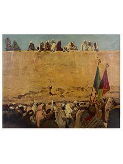 Bouchor, J.F oil painting "Middle East"